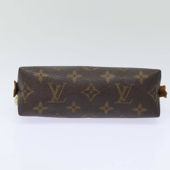 LOUIS VUITTON Monogram Pochette Cosmetic PM Cosmetic Pouch M47515 LV Auth 78945 - Picture 6 of 16